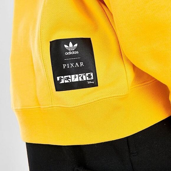 Adidas Originals X Disney Pixar Manga Hoodie Toy Story Monsters Inc Yellow Black - Picture 6 of 13